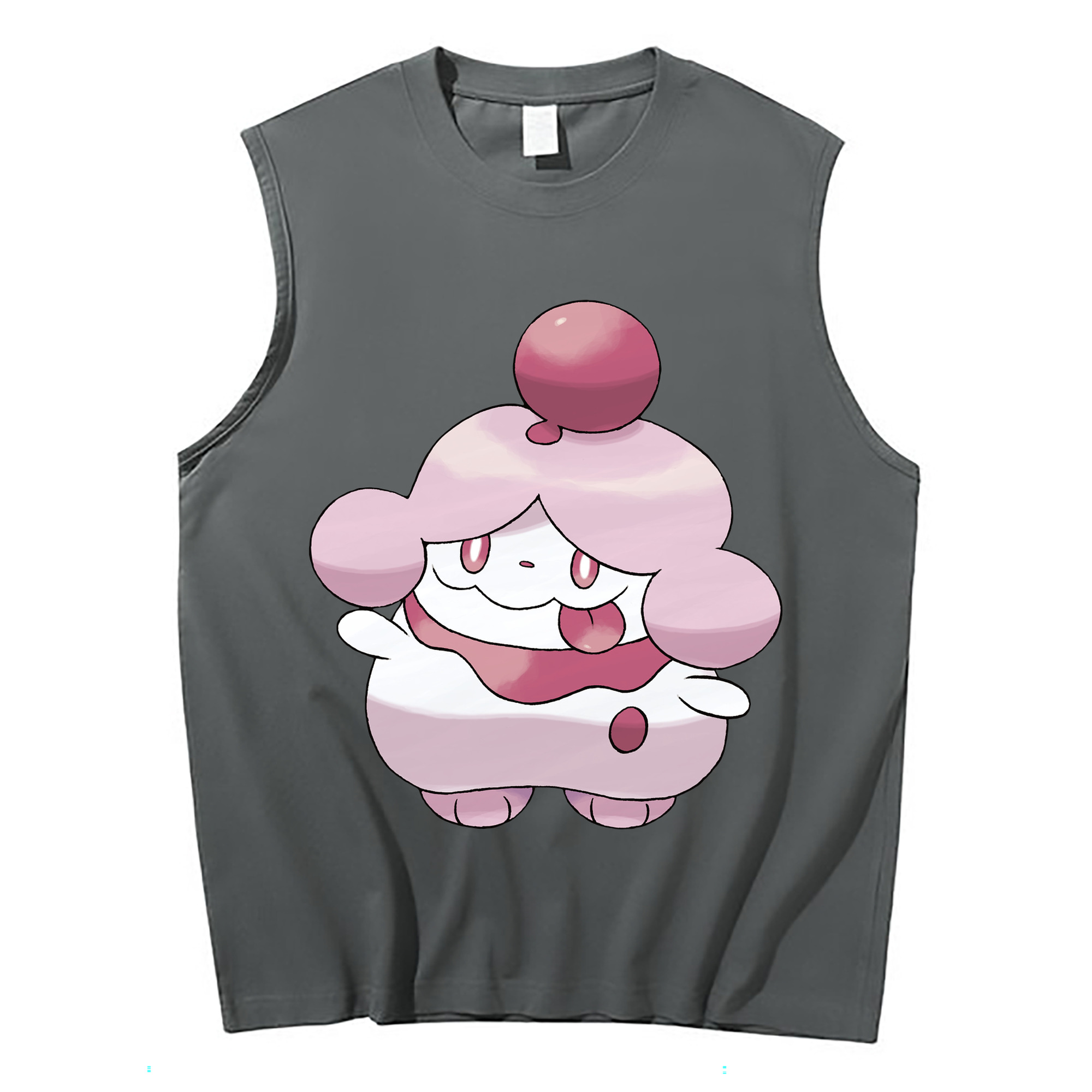 （画像用） ポケットモンスター Pokémon コットン100％タンクトップ（フロントプリント）